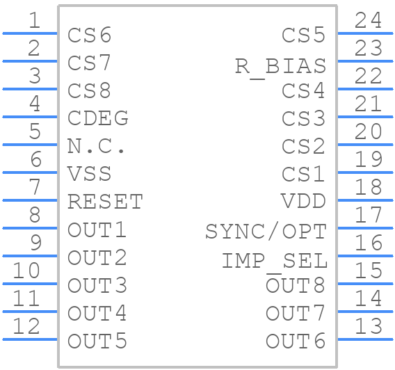 TS08N - Touch Semi - PCB symbol