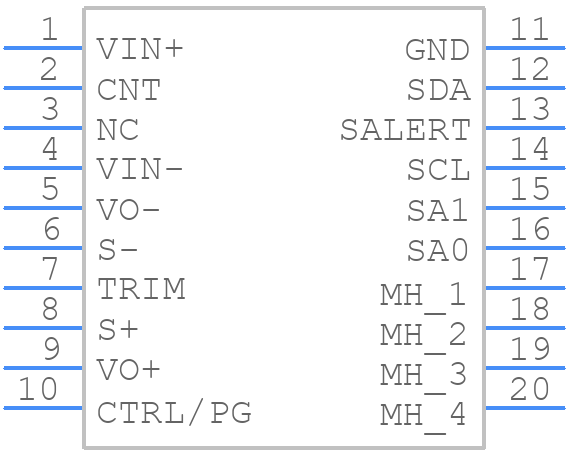 ADH1300-48S28B-6LI - Advanced Energy - PCB symbol