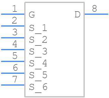 STH300NH02L-6 - STMicroelectronics - PCB symbol