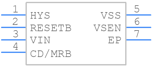 XC6132N10EER-G - Torex - PCB symbol