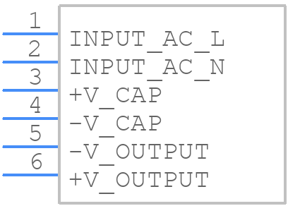 AMEOFL10-24S480LPZ - aimtec - PCB symbol