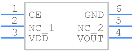 RP117K151D - Nisshinbo - PCB symbol