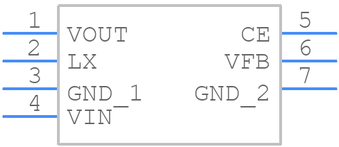 R1204K212F - Nisshinbo - PCB symbol