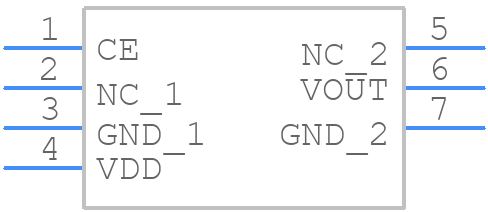 R1524K033B - Nisshinbo - PCB symbol