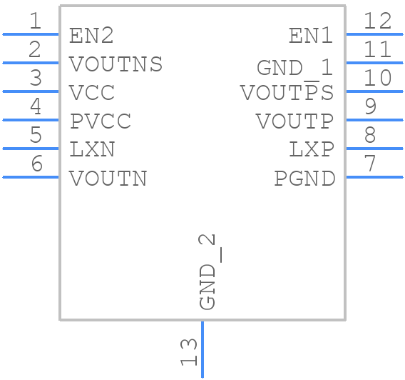 R1287L003H - Nisshinbo - PCB symbol