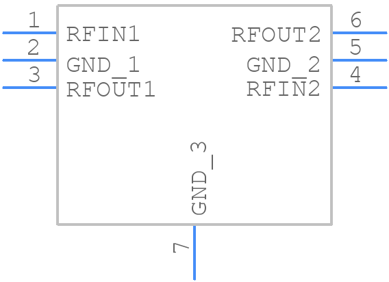 NJG1187KG1 - Nisshinbo - PCB symbol