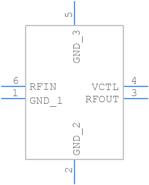 NJG1145UA2 - Nisshinbo - PCB symbol