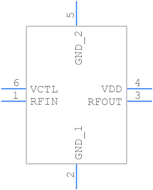 NJG1150UA2 - Nisshinbo - PCB symbol