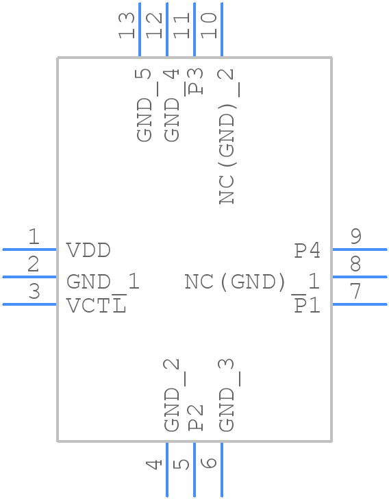 NJG1812ME4 - Nisshinbo - PCB symbol