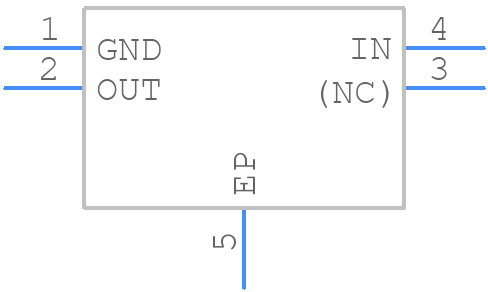 NJD2201KE1 - Nisshinbo - PCB symbol