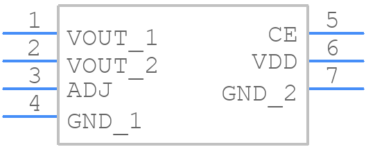R1173D001D - Nisshinbo - PCB symbol