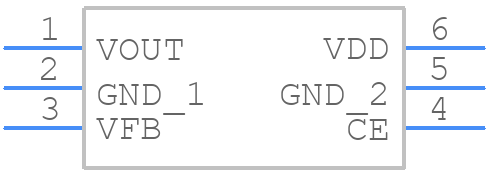R1513S331B - Nisshinbo - PCB symbol