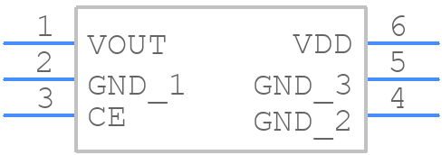 R1514S050B - Nisshinbo - PCB symbol