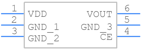 R8152S155B - Nisshinbo - PCB symbol