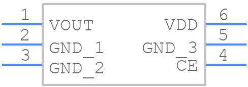 RP111S181B - Nisshinbo - PCB symbol