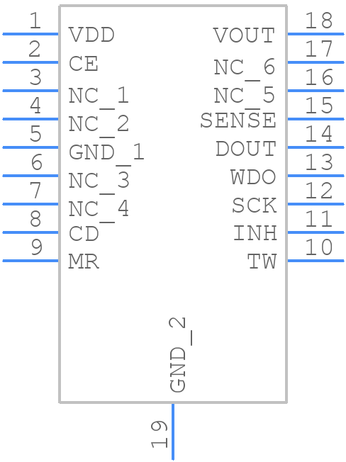 R5111S092D - Nisshinbo - PCB symbol