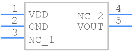 R1180N151C - Nisshinbo - PCB symbol