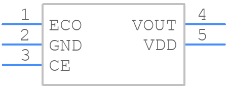 R1191N048B - Nisshinbo - PCB symbol