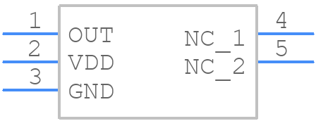 R3111N451A - Nisshinbo - PCB symbol