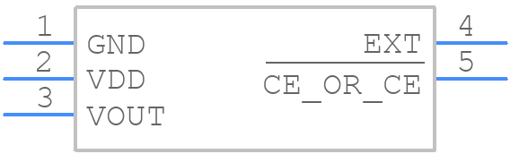 RN5RF40BA - Nisshinbo - PCB symbol