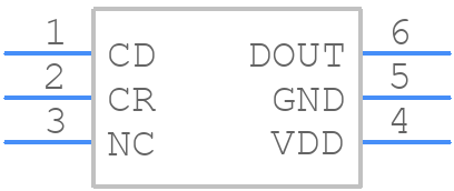 R3151N019B - Nisshinbo - PCB symbol