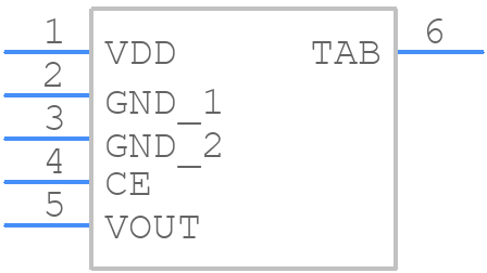 R1501J050B - Nisshinbo - PCB symbol