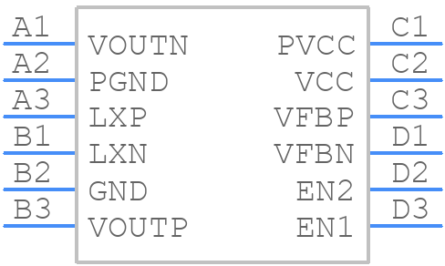 R1287Z001H - Nisshinbo - PCB symbol