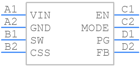 NC2600ZA080BE2S - Nisshinbo - PCB symbol