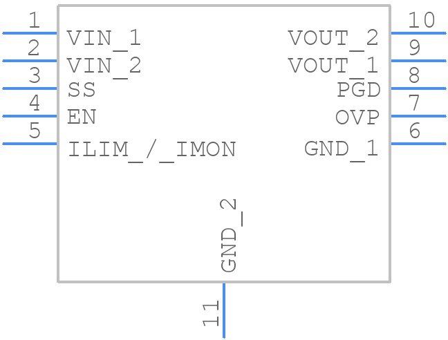 SIP32440BDN-T1E4 - Vishay - PCB symbol