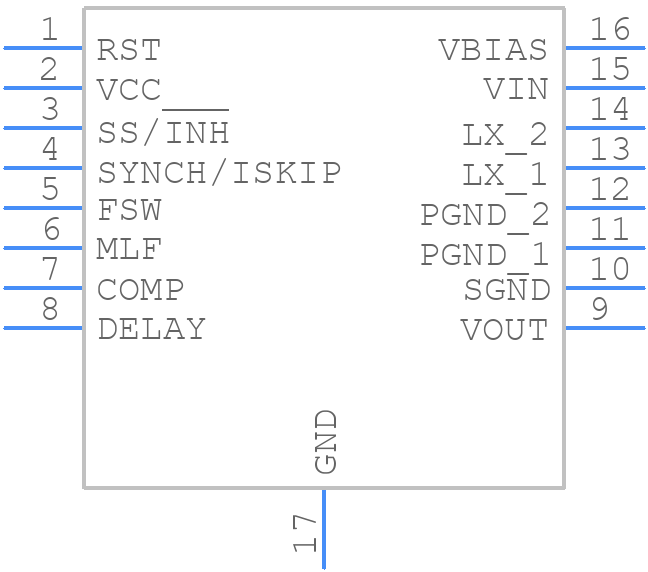 L6986H - STMicroelectronics - PCB symbol