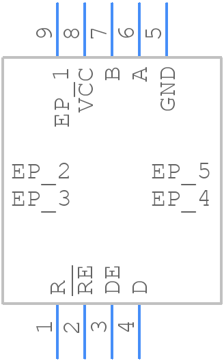 ST4E1240IQT - STMicroelectronics - PCB symbol