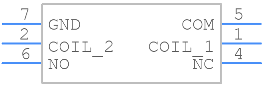 V23040-A0004-B201 - TE Connectivity - PCB symbol