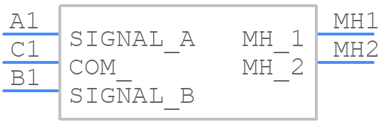 EVE-GA1F2024B - Panasonic - PCB symbol