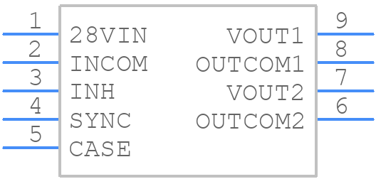 VXR30-281515D - VPTPOWER - PCB symbol