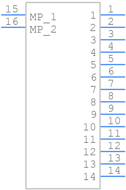 1-2495219-4 - TE Connectivity - PCB symbol