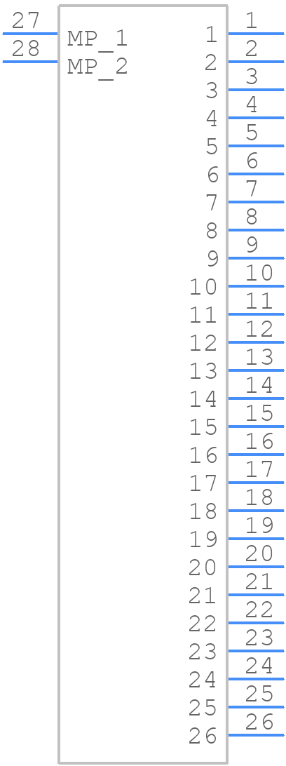 2-2495219-6 - TE Connectivity - PCB symbol