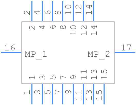 1-2495217-5 - TE Connectivity - PCB symbol