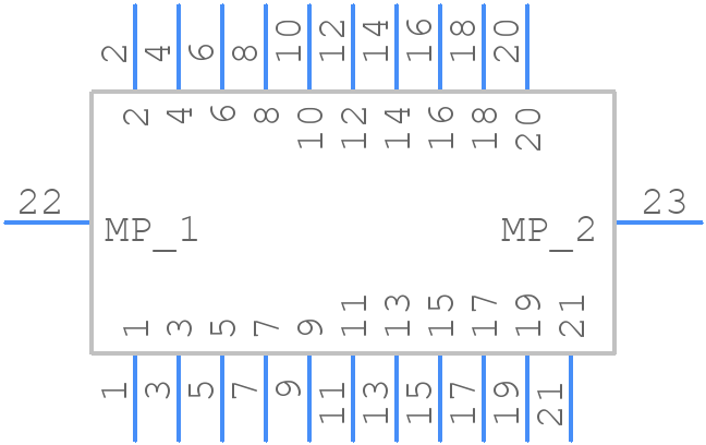 2-2495217-1 - TE Connectivity - PCB symbol