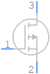 SI2301HDS-T1-GE3 - Vishay - PCB symbol