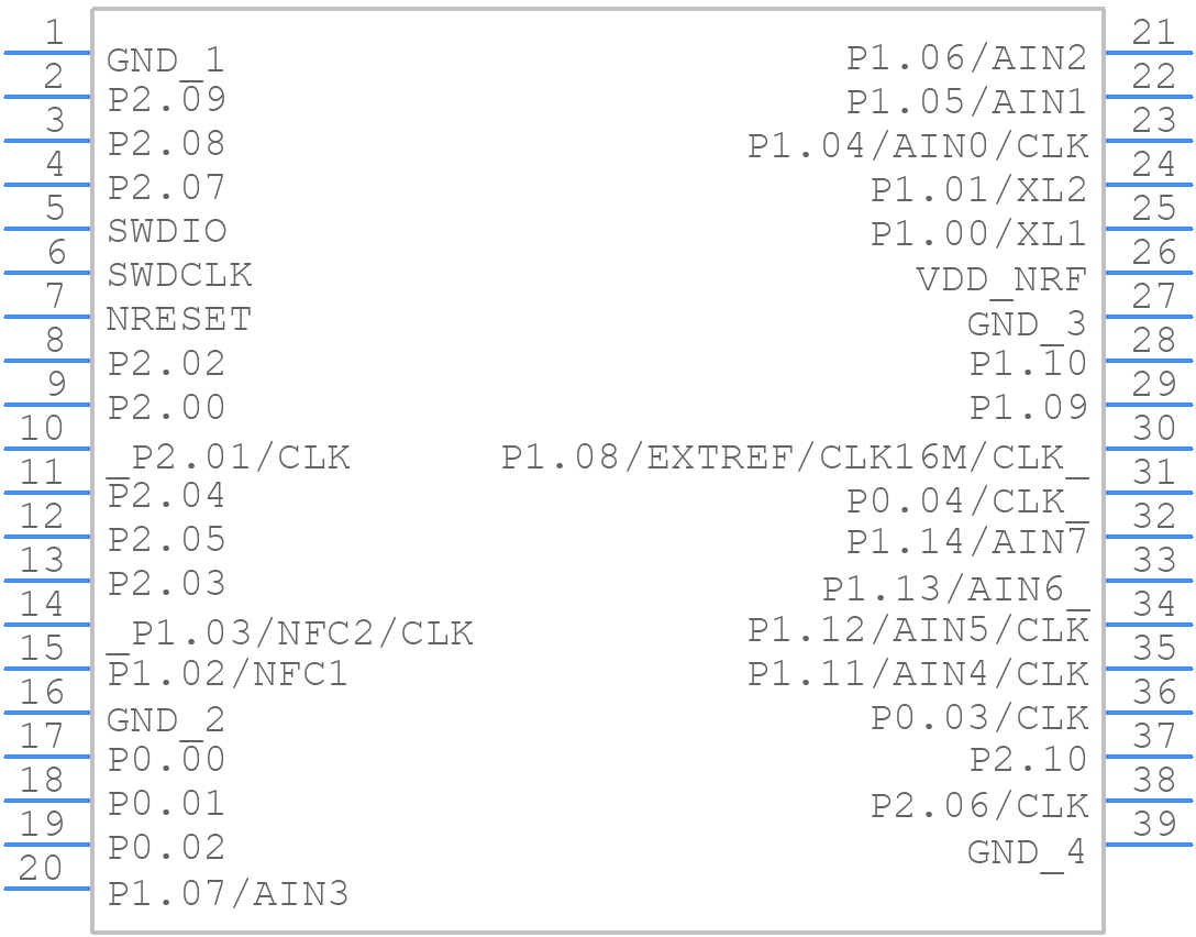 453-00001C - EZURIO - PCB symbol