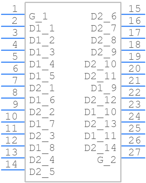 GANB1R2-040QBAZ - Nexperia - PCB symbol