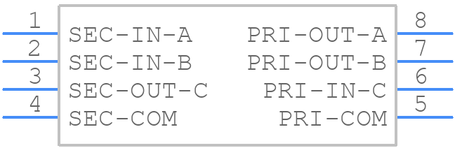 I13TL1A0 - VICOR - PCB symbol