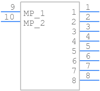 2483190-8 - TE Connectivity - PCB symbol