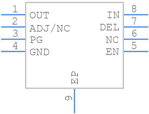 NCP737ADN330R2G - onsemi - PCB symbol
