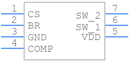 PN8141 - Chipown - PCB symbol