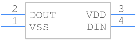N0M59S10IC - BRIGHTEK - PCB symbol