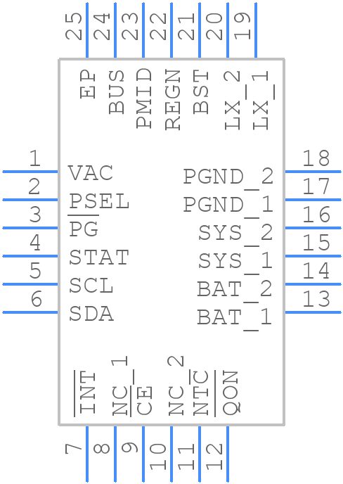 SY20743QCC - Silergy - PCB symbol