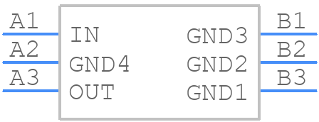 MLPF-WB-05D3 - STMicroelectronics - PCB symbol