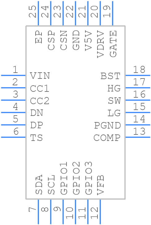 APK43070 - Diodes Incorporated - PCB symbol
