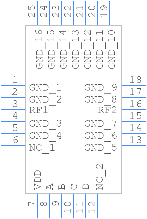 AM3029 - MERCURY - PCB symbol